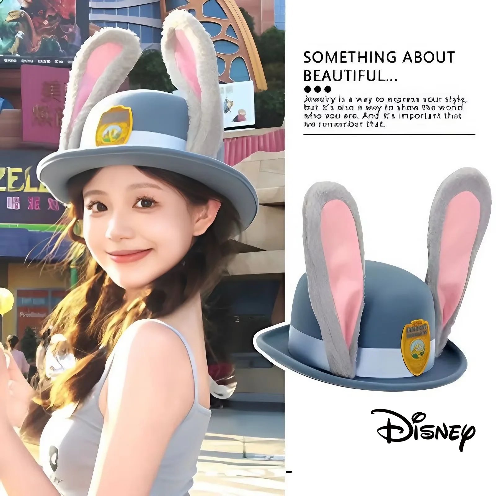 Zootopia Judy Rabbit Sheriff Bowler Hat Bunny Ear Headwear With Police Badge For Boy And Girl Cosplay Dress Up Party Gift
Zootopia Judy Rabbit Sheriff Bowler Hat Bunny Ear Headwear With Police Badge For Boy And Girl Cosplay Dress Up Party Gift