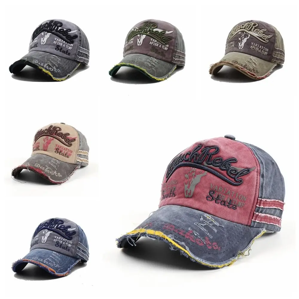 Casual Adjustable Washed Baseball Hat Sunscreen Leisure Letter Embroidery Peaked Cap Cotton Patchwork Color Punk Sun Cap Women
Casual Adjustable Washed Baseball Hat Sunscreen Leisure Letter Embroidery Peaked Cap Cotton Patchwork Color Punk Sun Cap Women