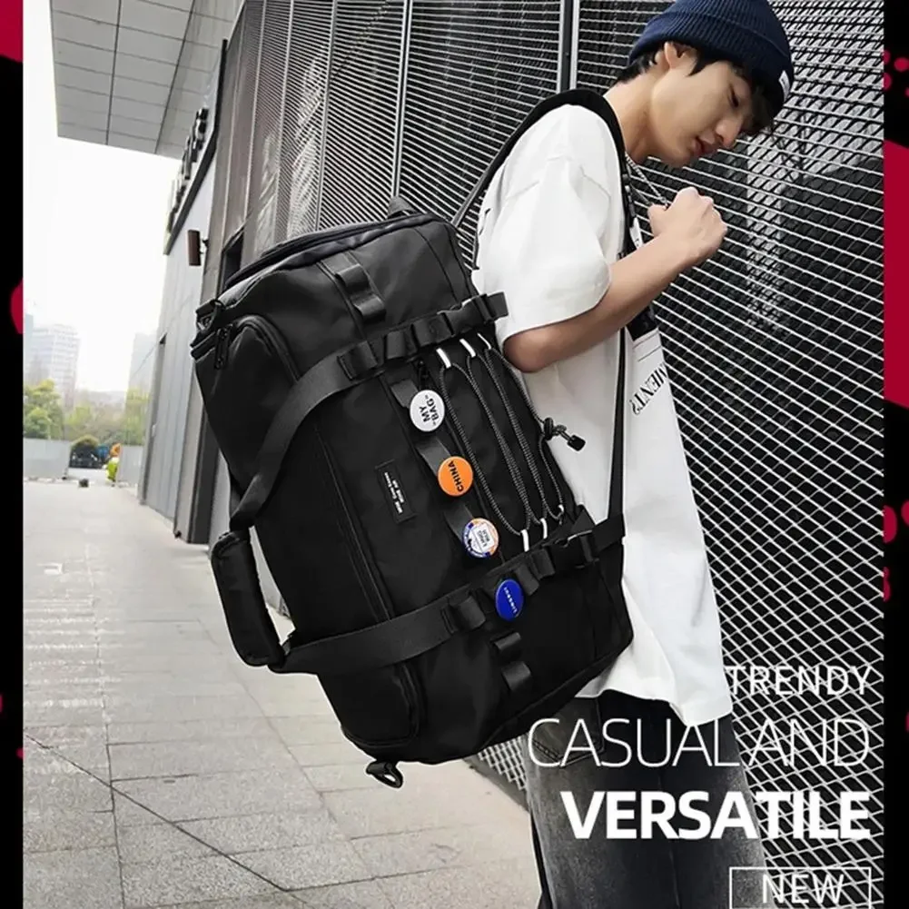 Large Capacity Sports Backpack Purse Nylon Multifunctional Portable Gym Bags Wear-resistant Reflective Tape for Outdoor Football
Large Capacity Sports Backpack Purse Nylon Multifunctional Portable Gym Bags Wear-resistant Reflective Tape for Outdoor Football