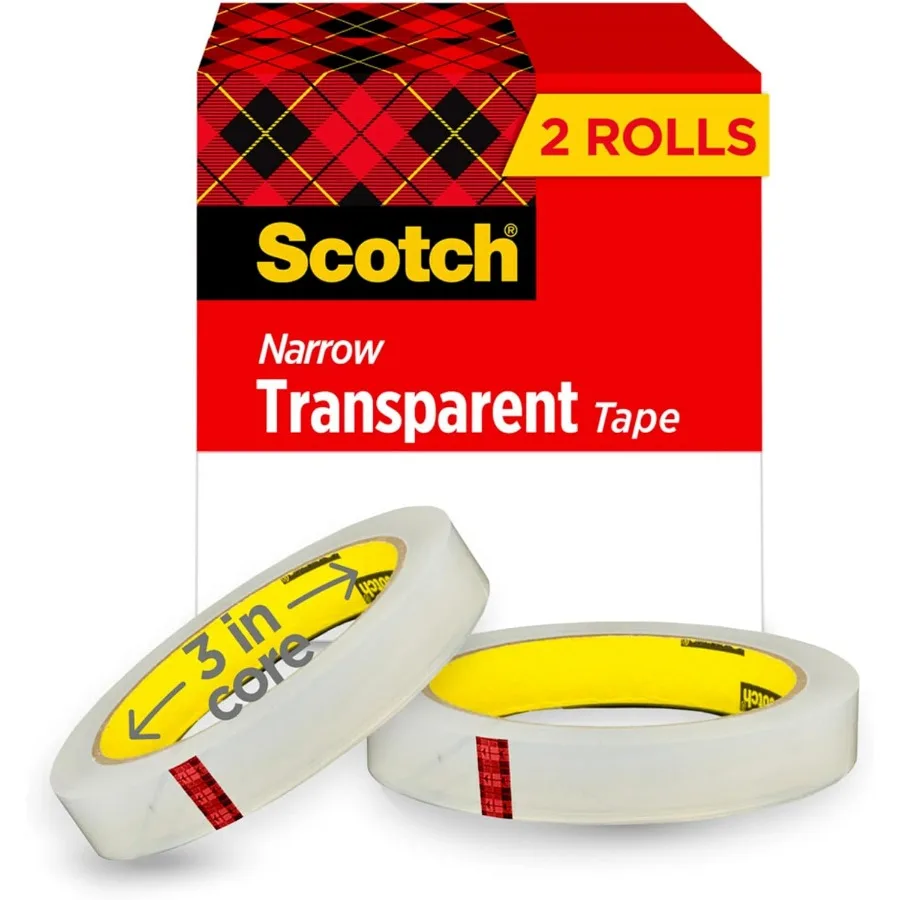 Прозрачная лента, 2 рулона, 1 2 x 2592 дюйма, классическая глянцевая отделка в штучной упаковке, для маркировки и офисного использования, прочный клей с
Прозрачная лента, 2 рулона, 1 2 x 2592 дюйма, классическая глянцевая отделка в штучной упаковке, для маркировки и офисного использования, прочный клей с