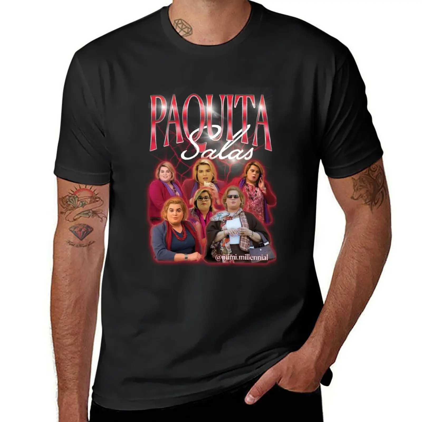 90s style Paquita Salas T-Shirt street wear plus sizes luxury t-shirt designer shirts t shirt for men
90s style Paquita Salas T-Shirt street wear plus sizes luxury t-shirt designer shirts t shirt for men