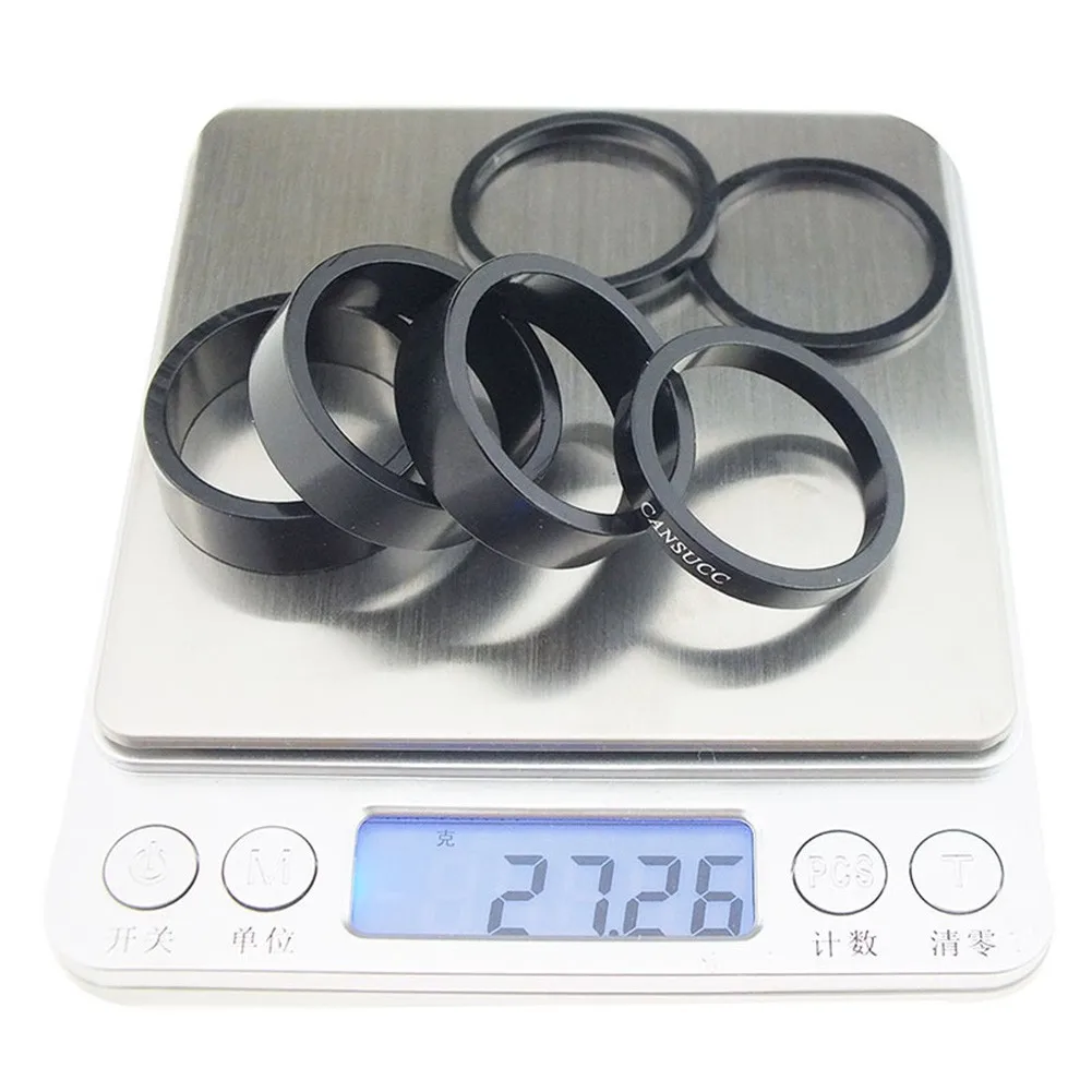 2/3/5/10mm(6pcs) Spacer Headset Bicycle Cycle Spacer Steerer Tube Premium Useful Portable Practical Accessories
2/3/5/10mm(6pcs) Spacer Headset Bicycle Cycle Spacer Steerer Tube Premium Useful Portable Practical Accessories