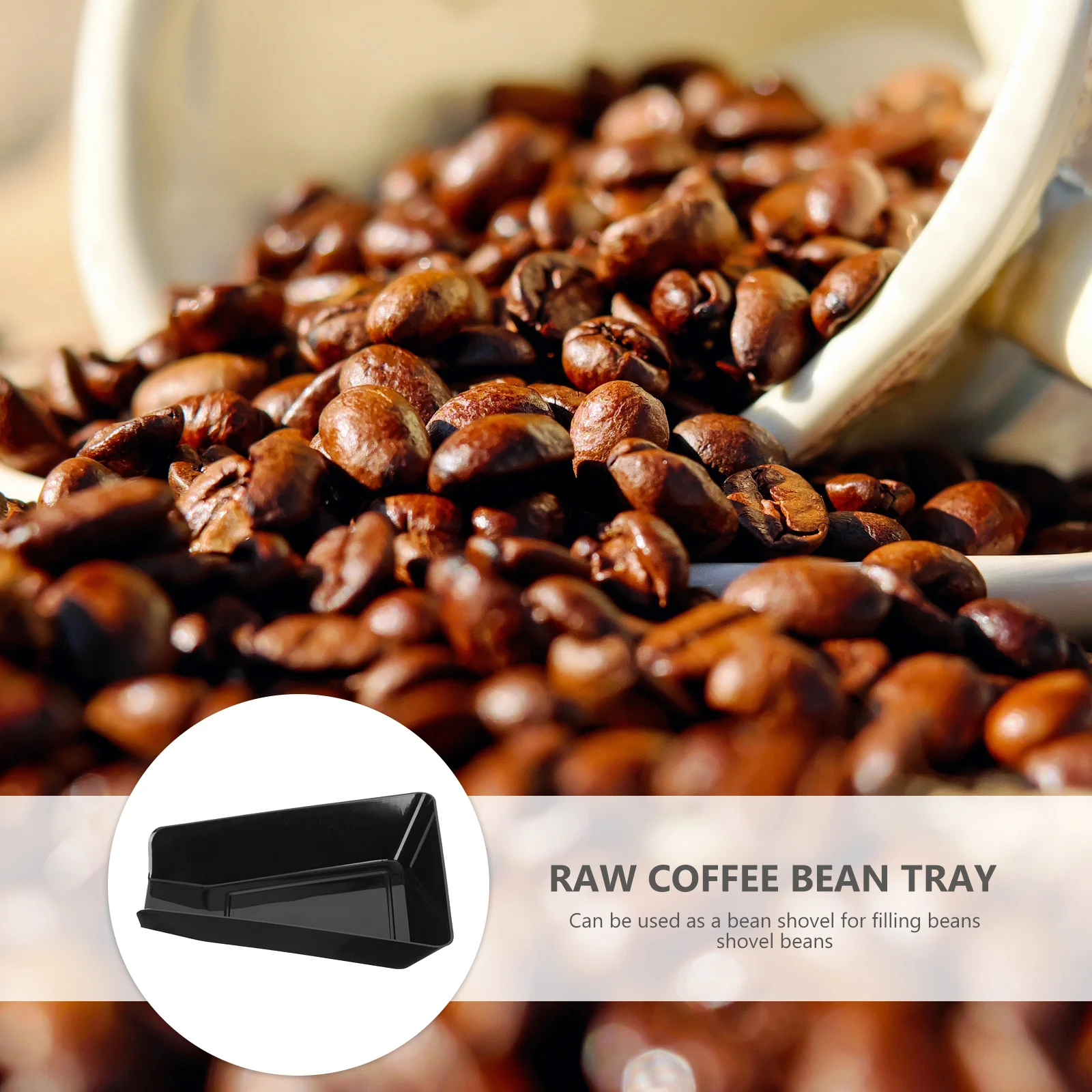 2PCS Coffee Beans Storage Tray Thick Stable Plastic Roasted Bean Plate Display Holder Slope Design No Leakage Easy Use Sample 
2PCS Coffee Beans Storage Tray Thick Stable Plastic Roasted Bean Plate Display Holder Slope Design No Leakage Easy Use Sample