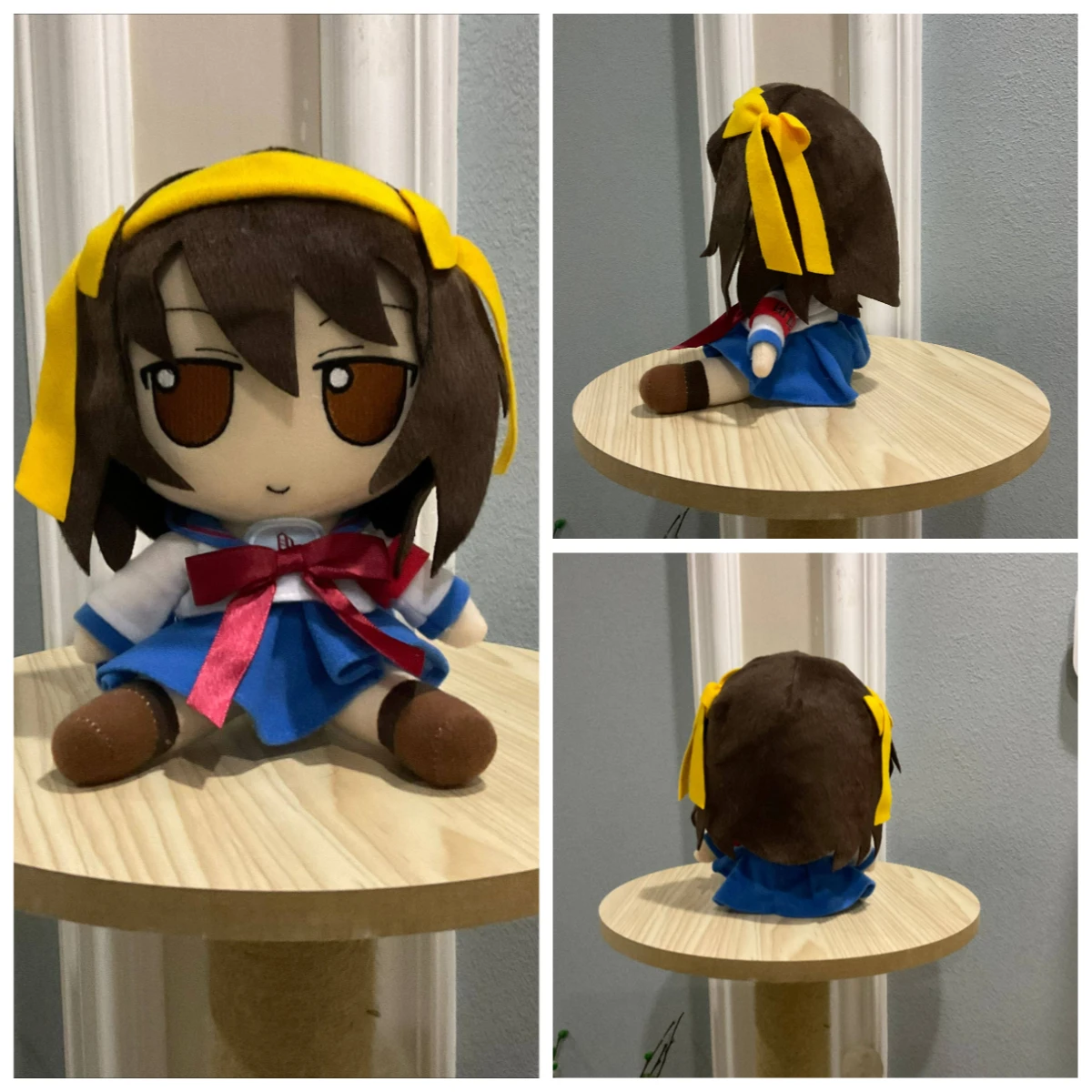 Anime Suzumiya Haruhi Kawaii Fumo Cosplay Soft Plush Cotton Doll Cartoon Dress Up Sitting Figures Model Xmas Birthday Gift 20cm
Anime Suzumiya Haruhi Kawaii Fumo Cosplay Soft Plush Cotton Doll Cartoon Dress Up Sitting Figures Model Xmas Birthday Gift 20cm