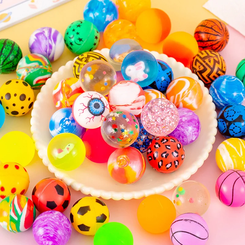 10-100PCS Bouncing Ball Multi-colored Random Style 25mm Size Fun Elastic Jumping Bead Ball Game Rewards Gift Party Giveaway ZYF
10-100PCS Bouncing Ball Multi-colored Random Style 25mm Size Fun Elastic Jumping Bead Ball Game Rewards Gift Party Giveaway ZYF