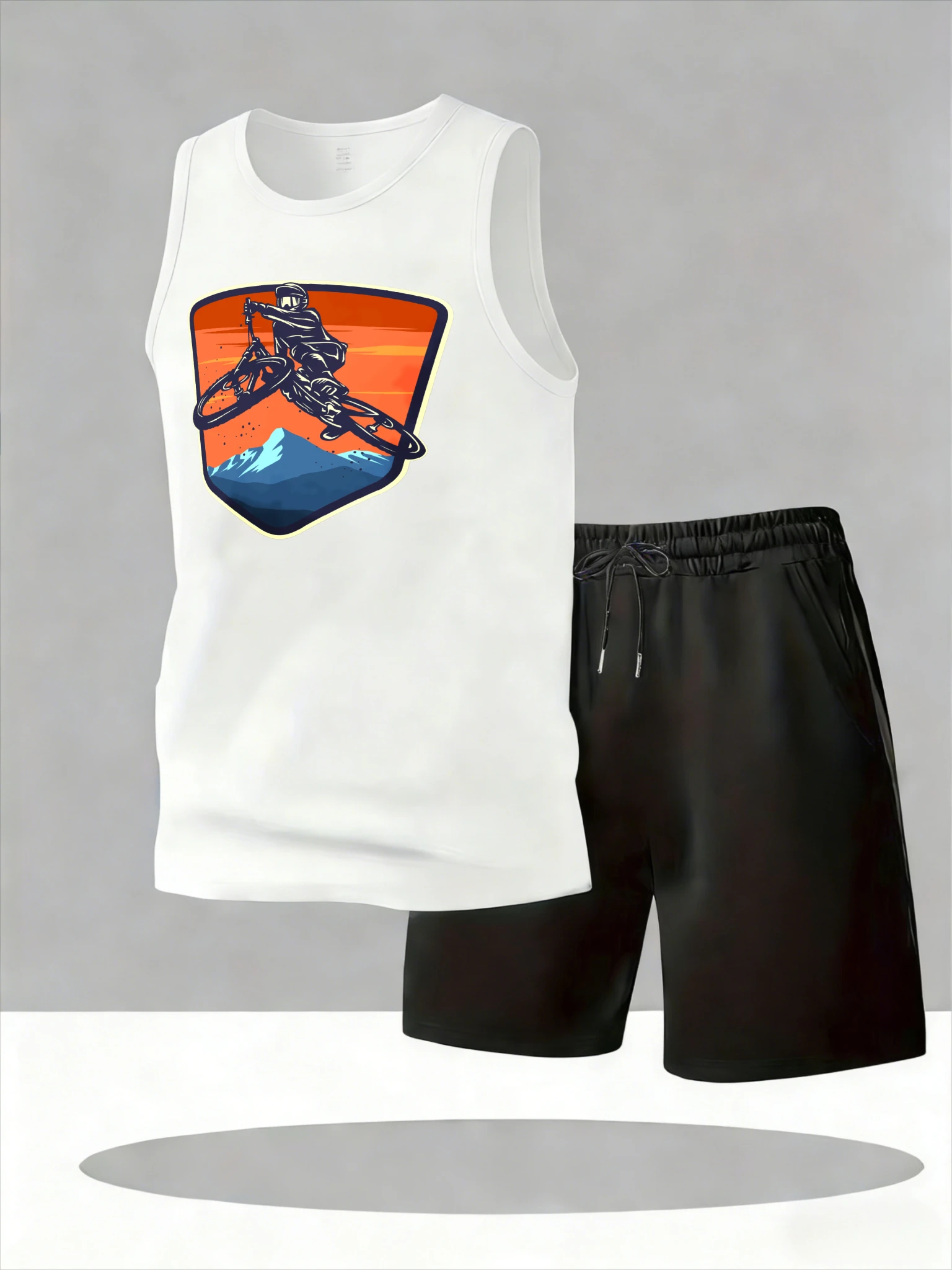 Men's Tank Top Sets 2026 Summer Quick drying men's suits seaside oversize crewneck Breathable sports running outfits two piece
Men's Tank Top Sets 2026 Summer Quick drying men's suits seaside oversize crewneck Breathable sports running outfits two piece