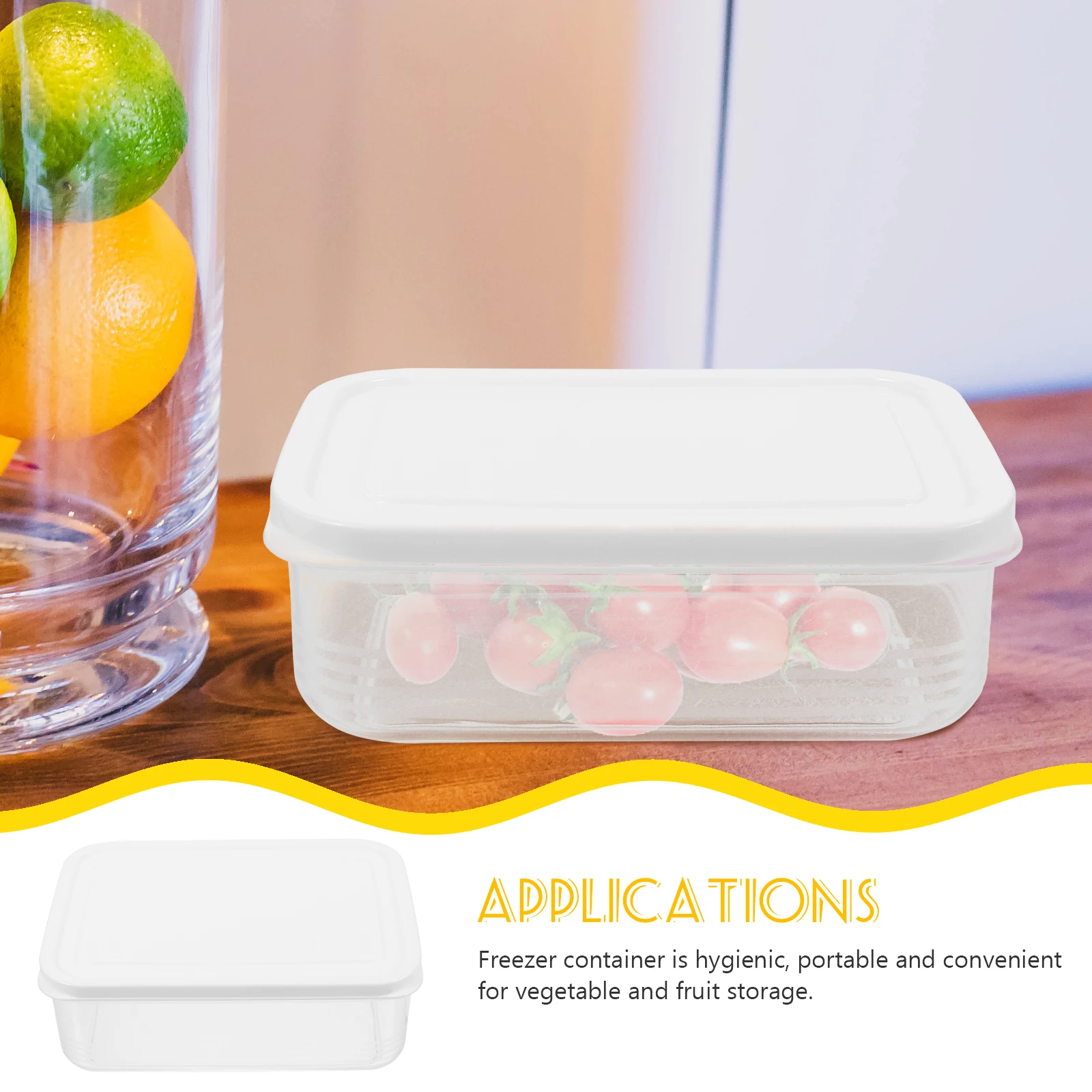 Plastic Food Grade Storage Box 650ml Large Capacity Freezer Container Fridge ganizer Stackable Bins Kitchen Accessories
Plastic Food Grade Storage Box 650ml Large Capacity Freezer Container Fridge ganizer Stackable Bins Kitchen Accessories