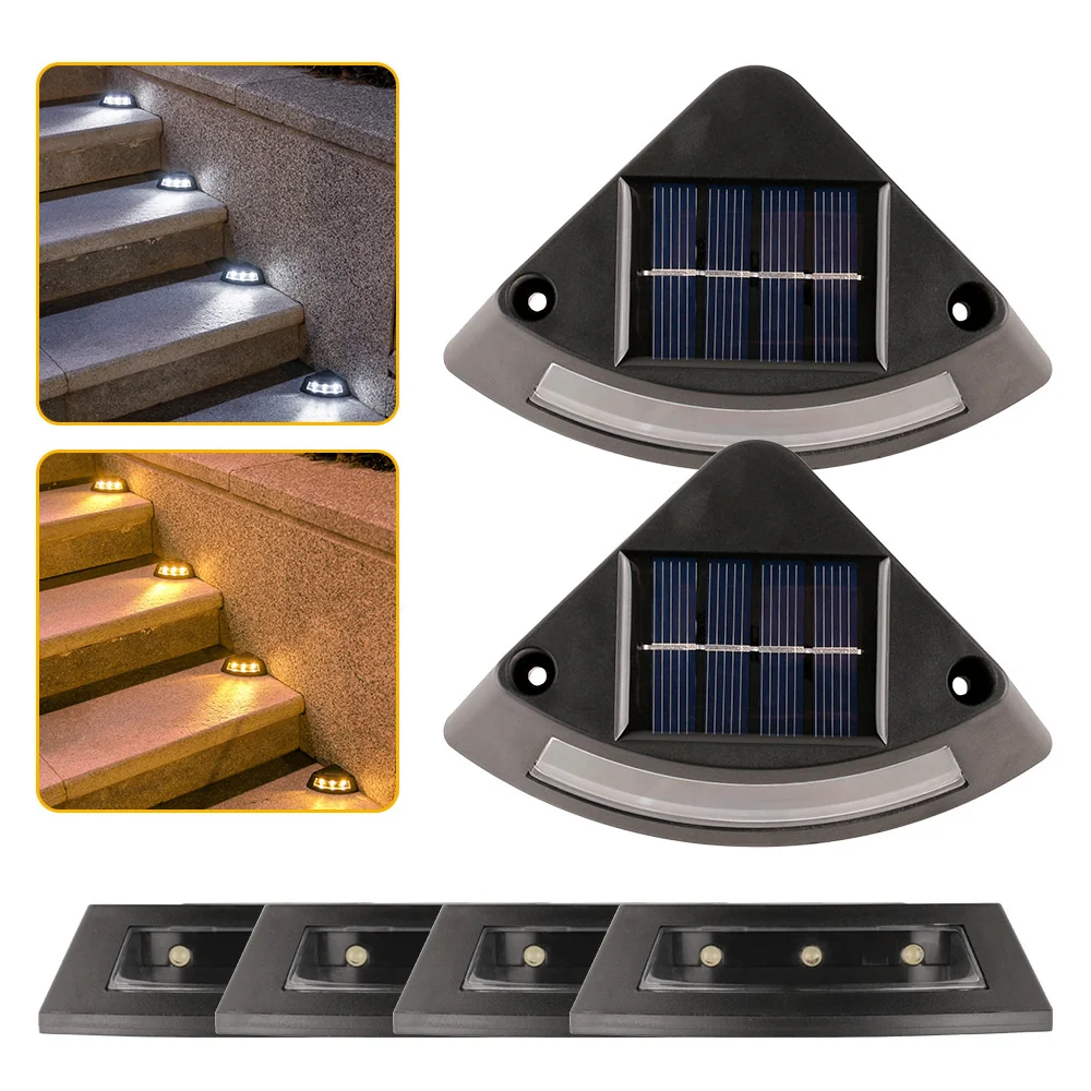 4pcs Solar Powered Step Lights Outdoor Garden Staircase Patio Walkway LED Decorative Lights Waterproof for Home Steps Outdoor
4pcs Solar Powered Step Lights Outdoor Garden Staircase Patio Walkway LED Decorative Lights Waterproof for Home Steps Outdoor