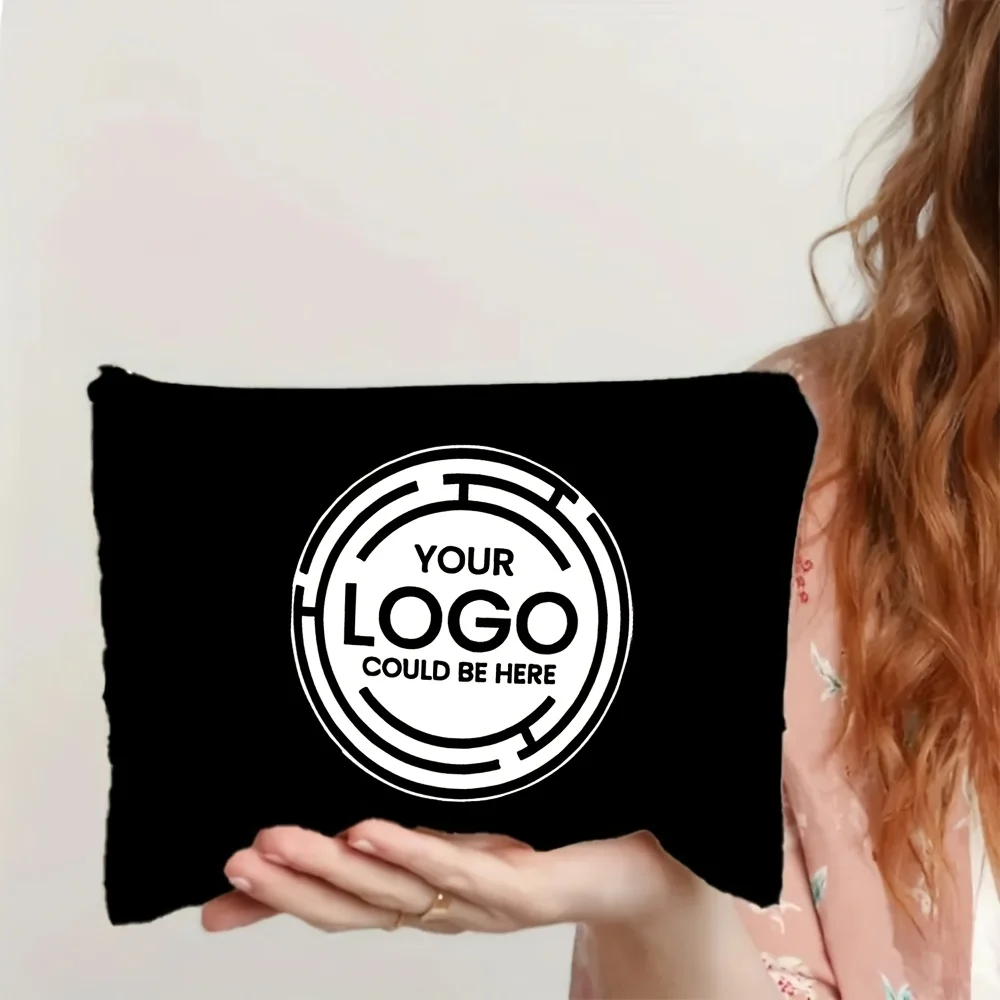 Personalized Customization Black White Zippered Cosmetic Travel Bag Printed Fashionable Toiletry Bag Makeup Bag Storage Pouch
Personalized Customization Black White Zippered Cosmetic Travel Bag Printed Fashionable Toiletry Bag Makeup Bag Storage Pouch
