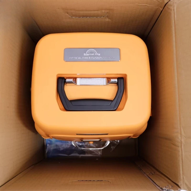 AI-9 Optical Fiber Fusion Splicer Machine 5 Sec Splicing Time 15 Sec Heating Melting for Efficient Cable Maintenance