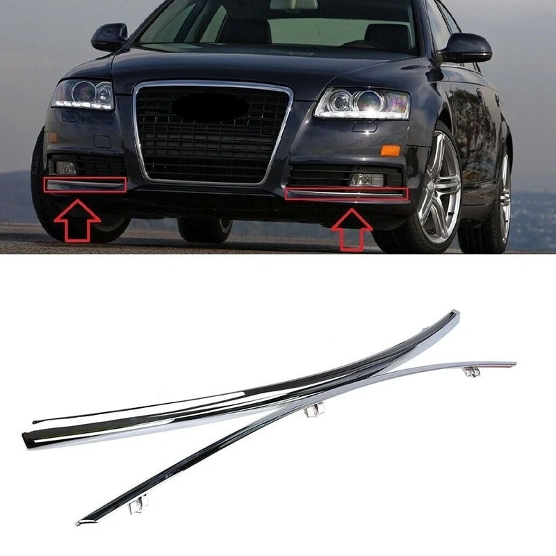 Car Front Bumper Lower Molding Trim Chrome For- A6 C6 4F0853065 4F0853066
Car Front Bumper Lower Molding Trim Chrome For- A6 C6 4F0853065 4F0853066