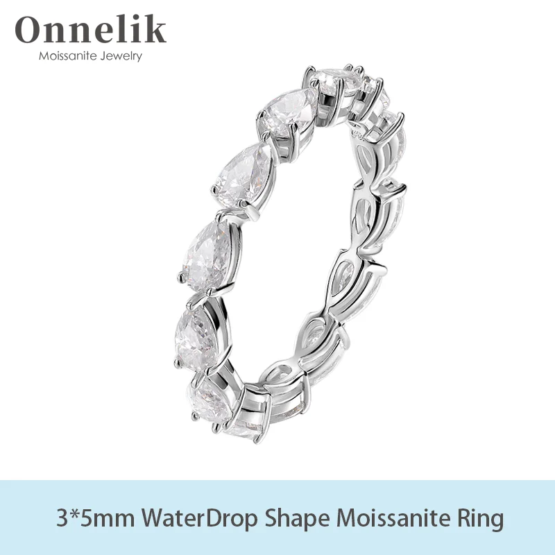 Onnelik 3*5 мм кольцо с муассанитом грушевидной огранки в форме капли воды S925 серебряное обручальное кольцо для женщин сверкающие бриллианты ювелирные изделия подарок
Onnelik 3*5 мм кольцо с муассанитом грушевидной огранки в форме капли воды S925 серебряное обручальное кольцо для женщин сверкающие бриллианты ювелирные изделия подарок