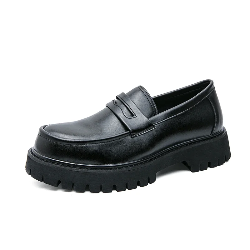 Patent Leather Mens Shoes with Thick Soles Mens Loafers Fashion Luxury Men Man Male Slip on Mocassin Shoes for Men
Patent Leather Mens Shoes with Thick Soles Mens Loafers Fashion Luxury Men Man Male Slip on Mocassin Shoes for Men