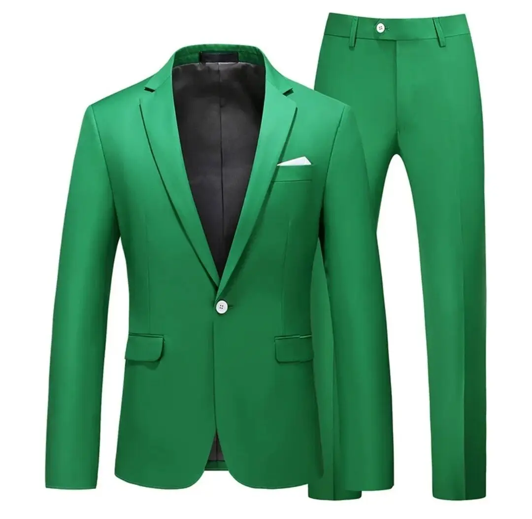New men's dress men's wedding party dress bridegroom best man tuxedo performance suit (Jacket+pants)
New men's dress men's wedding party dress bridegroom best man tuxedo performance suit (Jacket+pants)