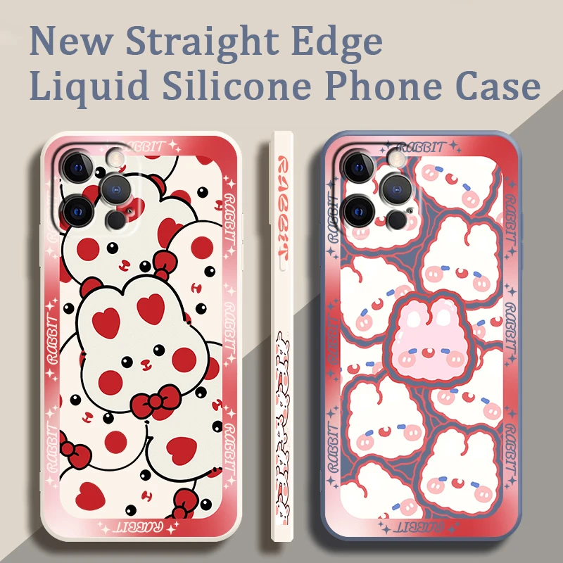 Rabbit Cute Kawaii Pink Liquid Left Rope For Apple iPhone 15 14 13 12 11 XS XR X 8 7 SE Pro Max Plus Mini Funda Phone Case
Rabbit Cute Kawaii Pink Liquid Left Rope For Apple iPhone 15 14 13 12 11 XS XR X 8 7 SE Pro Max Plus Mini Funda Phone Case
