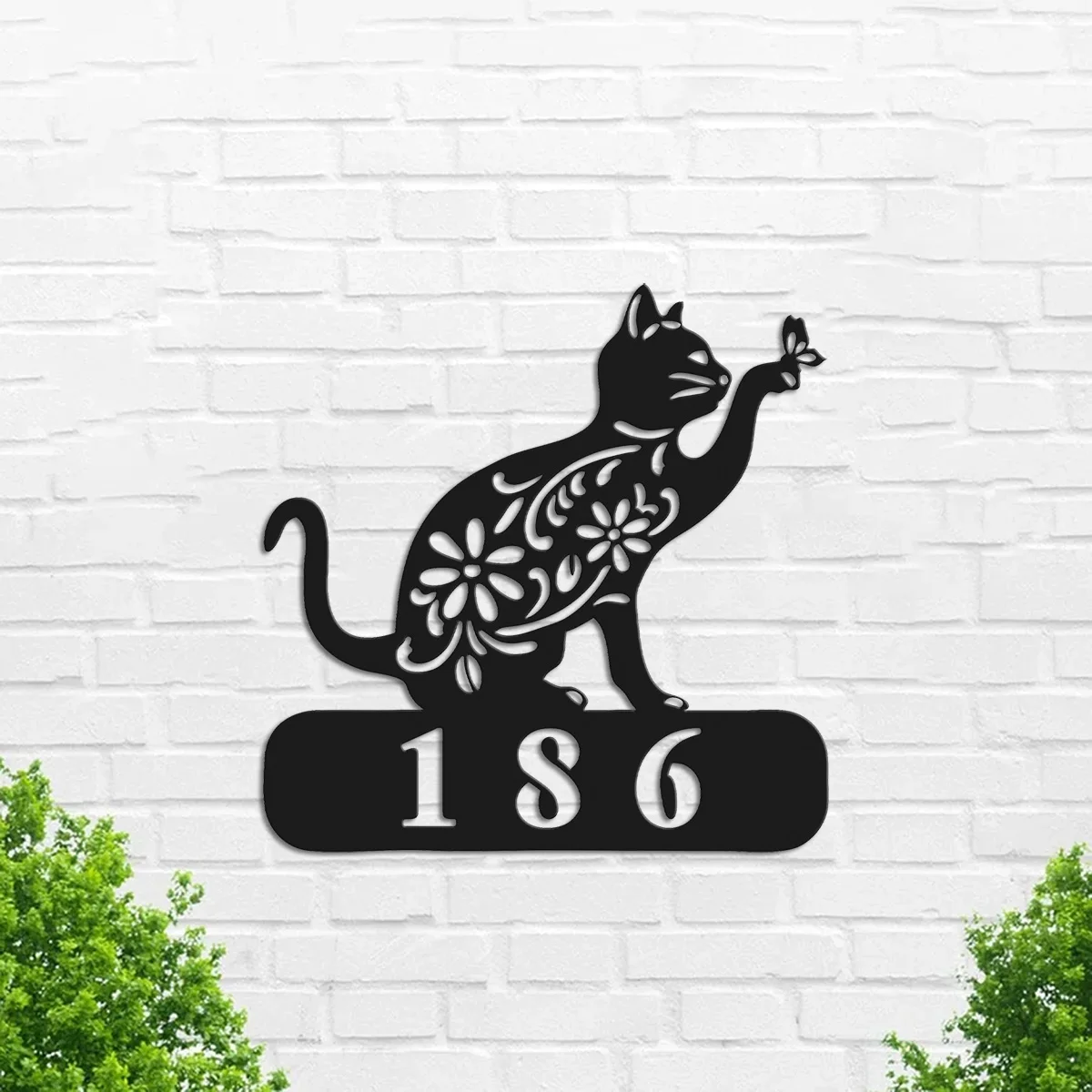 Metal The Cat Catches the Butterfly Wall Decor, Kitty Wall Art Decor, Kitten Sculpture, Custom Text Wall Hanging Wall Decor
Metal The Cat Catches the Butterfly Wall Decor, Kitty Wall Art Decor, Kitten Sculpture, Custom Text Wall Hanging Wall Decor