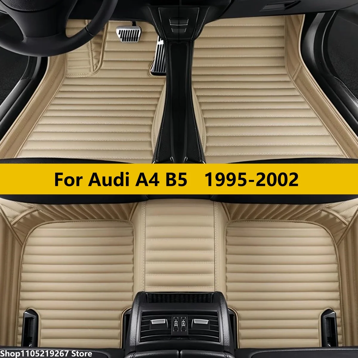 Custom Car Floor Mats For Audi A4 B5 1995 1996 1997 1998 1999 2000 2001 2002 Auto Interior Carpets Custom Waterproof Decoration
Custom Car Floor Mats For Audi A4 B5 1995 1996 1997 1998 1999 2000 2001 2002 Auto Interior Carpets Custom Waterproof Decoration
