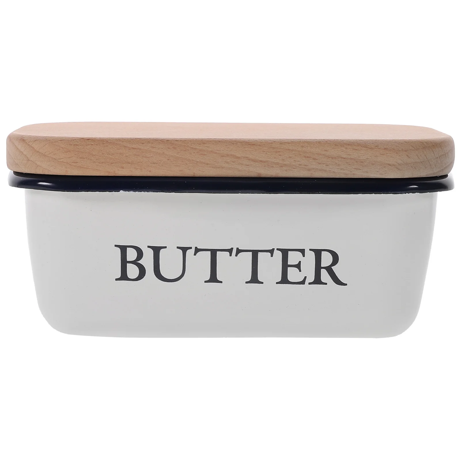 Mikinona Enamel Butter Box Cheese Container Cream Fresh Keeping Case
Mikinona Enamel Butter Box Cheese Container Cream Fresh Keeping Case