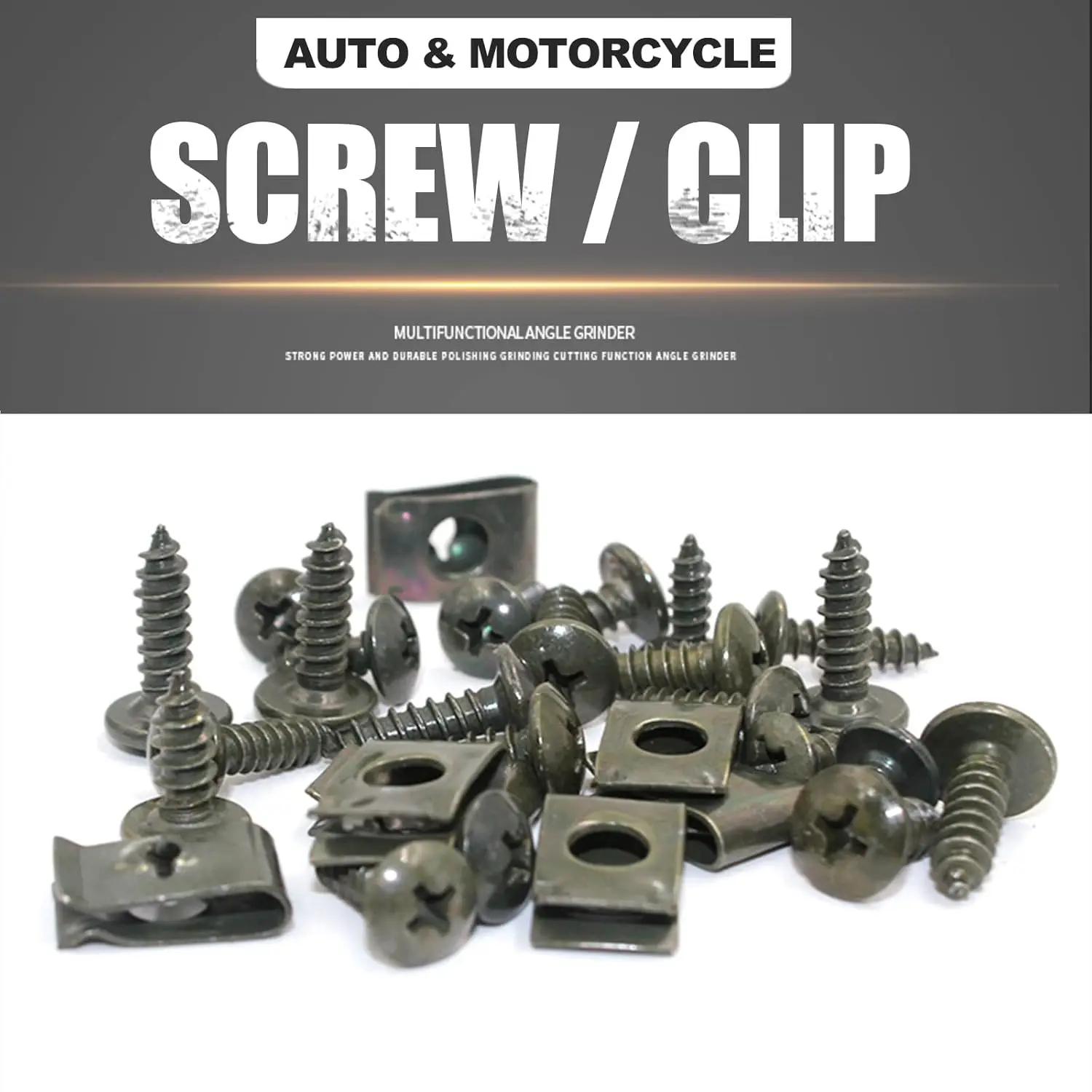 Automotive U Clip with M5 Self Tapping Screw in Low Carbon Material for Automotove Bumper,Door Trim,Fender,Panel Interior,Guard
Automotive U Clip with M5 Self Tapping Screw in Low Carbon Material for Automotove Bumper,Door Trim,Fender,Panel Interior,Guard