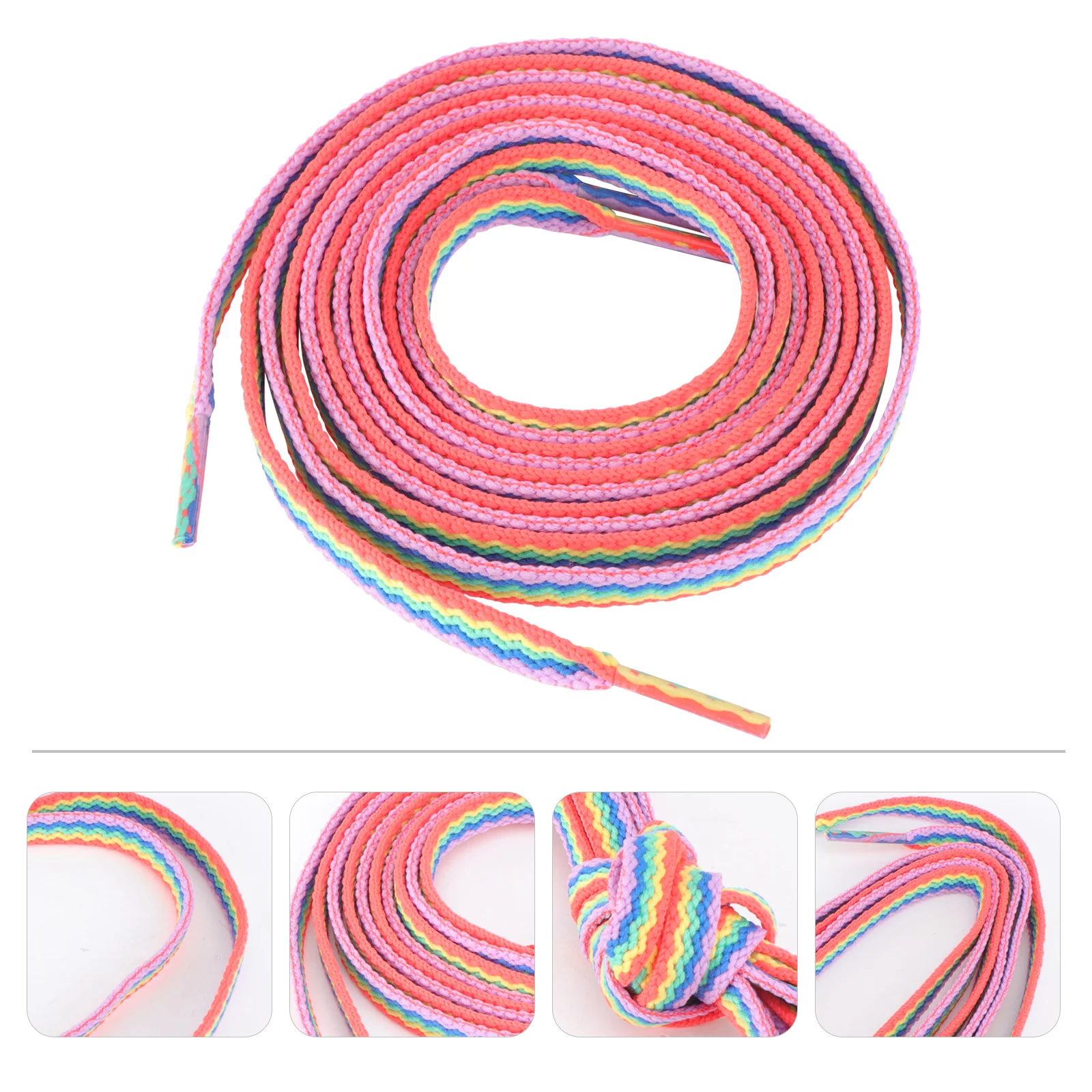 Rainbow Laces Sturdy Shoelaces Sneakers Tie Casual 3 Hair Striped Polyester Shoestrings Sports
Rainbow Laces Sturdy Shoelaces Sneakers Tie Casual 3 Hair Striped Polyester Shoestrings Sports