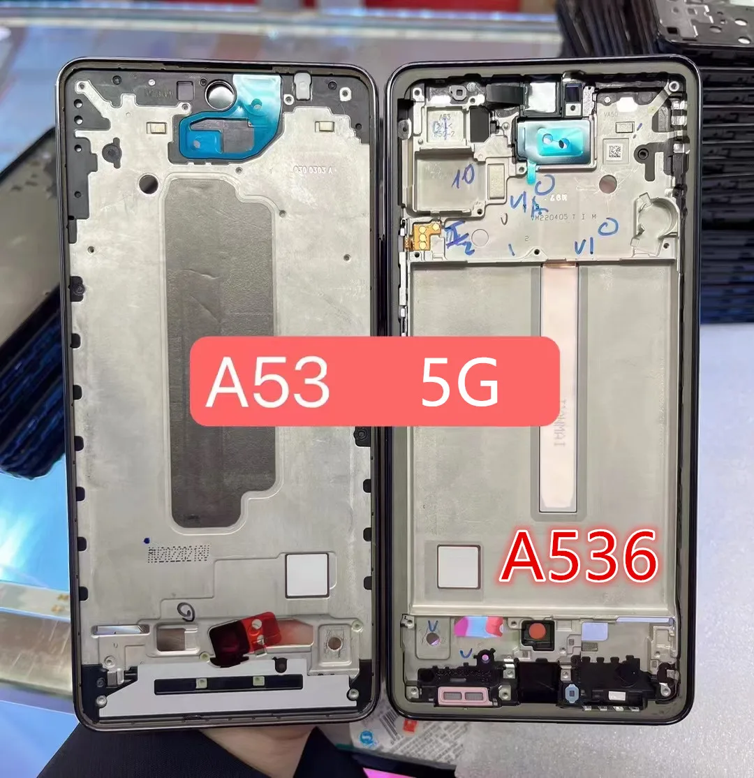 A536 средняя рамка для Samsung Galaxy A53 фотография передняя панель корпуса ЖК-дисплей рамка Ремонт Запасные части + боковые кнопки
A536 средняя рамка для Samsung Galaxy A53 фотография передняя панель корпуса ЖК-дисплей рамка Ремонт Запасные части + боковые кнопки