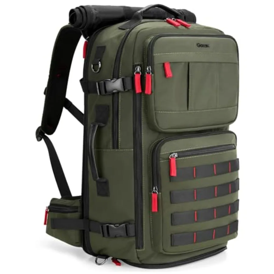 Travel Backpack, Large Carry-On Nylon Duffle Bag, 3-in-1 Convertible Laptop Bag for Men and Women, Durable for Work and Weekend
Travel Backpack, Large Carry-On Nylon Duffle Bag, 3-in-1 Convertible Laptop Bag for Men and Women, Durable for Work and Weekend