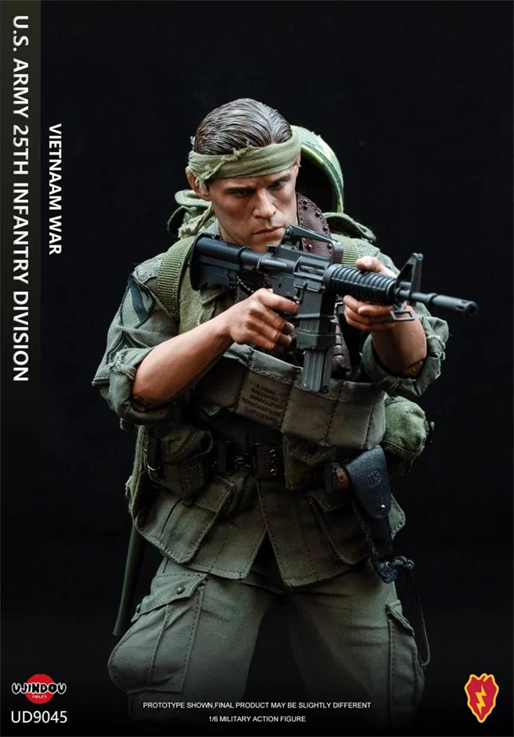 New Arrival 1/6 UJINDOU UD9045 US. 25th Soldier Doll Vietnam War Tough Guy Man Full Set Moveable Action Figure 12" For Collect
New Arrival 1/6 UJINDOU UD9045 US. 25th Soldier Doll Vietnam War Tough Guy Man Full Set Moveable Action Figure 12" For Collect