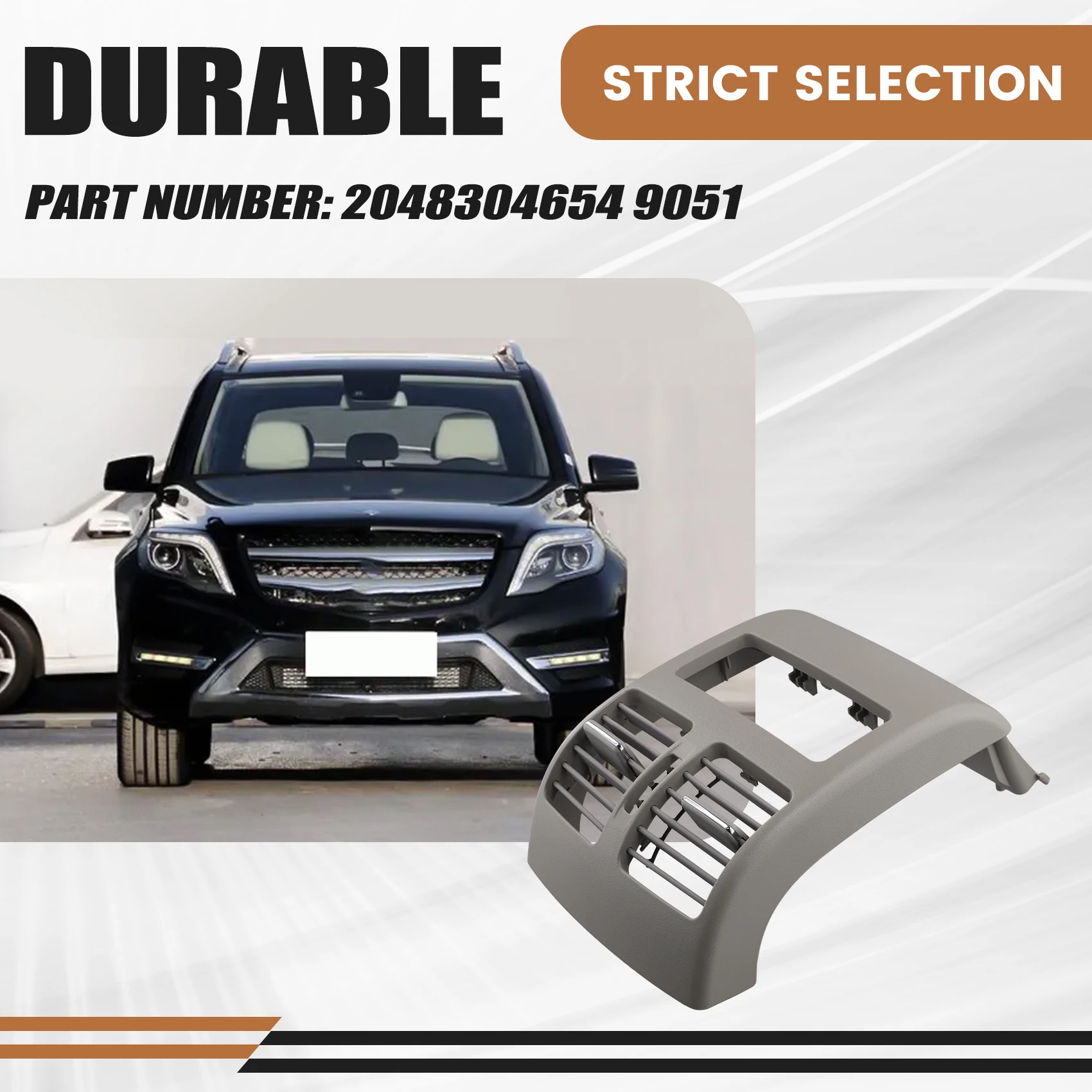 Rear Center Console A/C Air Vent Rear Armrest Air Conditioning Grille For Mercedes Benz X204 GLK Class 2008-2015-A74F
Rear Center Console A/C Air Vent Rear Armrest Air Conditioning Grille For Mercedes Benz X204 GLK Class 2008-2015-A74F