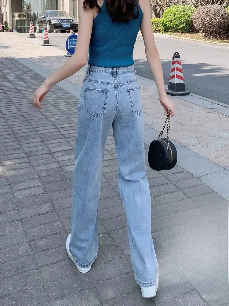 High Waist Wide Leg Jeans plus Size Women's Spring Fashion Loose Fit Straight Cut Slimming Versatile Denim Trousers
High Waist Wide Leg Jeans plus Size Women's Spring Fashion Loose Fit Straight Cut Slimming Versatile Denim Trousers