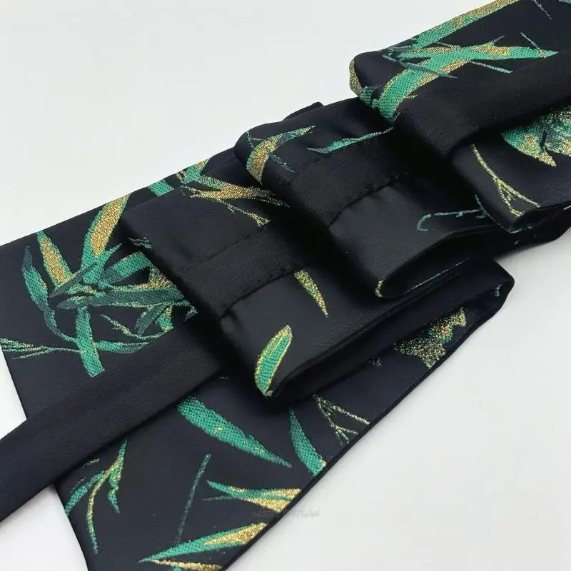 X5XA Fashionable Embroidered Waist Tie Adjustable Waist Belt For Elegant Attires
X5XA Fashionable Embroidered Waist Tie Adjustable Waist Belt For Elegant Attires