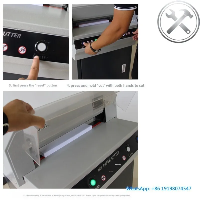 Fully Automatic Precision Paper Cutting Machin Industrial Paper Cutter For Offic Factory
Fully Automatic Precision Paper Cutting Machin Industrial Paper Cutter For Offic Factory