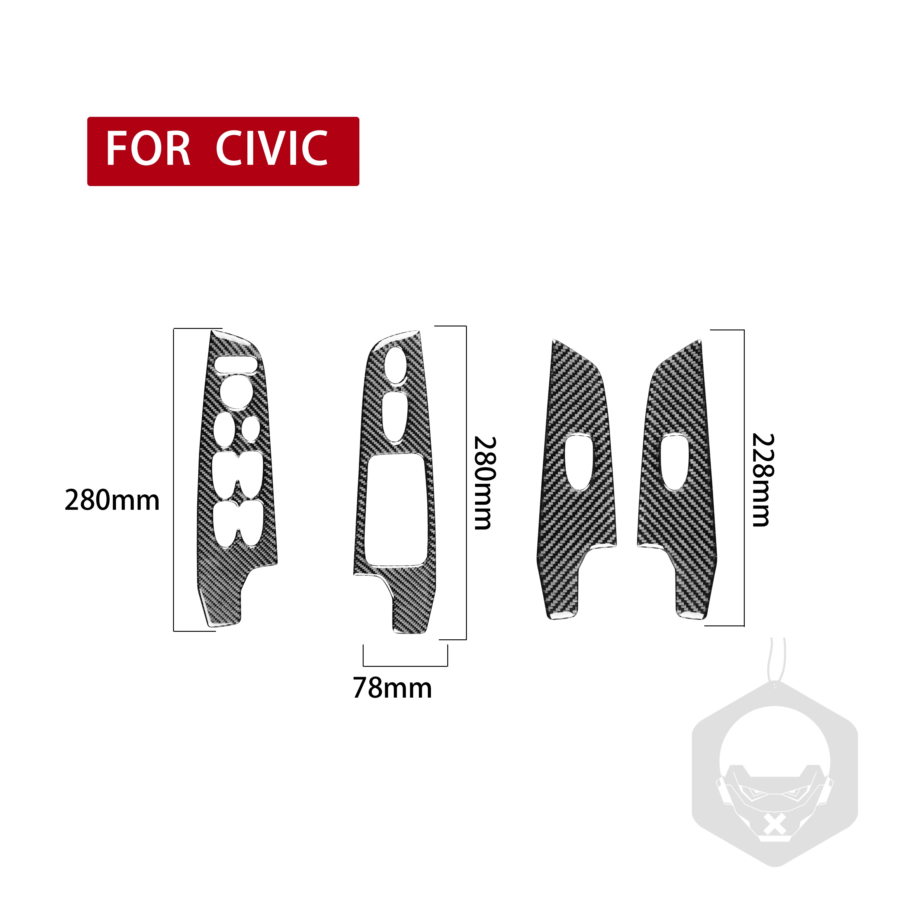 For Honda Civic 8th Gen 2006-2011 Car Window Lift Switch Button Panel Cover Real Soft Carbon Fiber Interior Accessories Sticker
For Honda Civic 8th Gen 2006-2011 Car Window Lift Switch Button Panel Cover Real Soft Carbon Fiber Interior Accessories Sticker