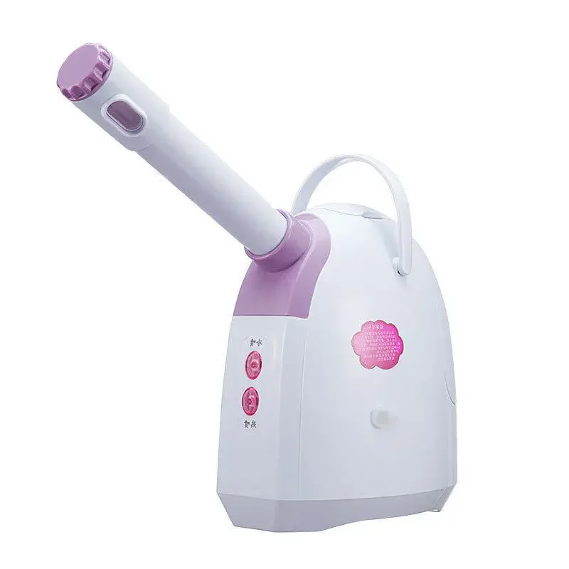 Home beauty instrument, hot and cold temperature third gear spray humidifying and hydrating ion face steamer
Home beauty instrument, hot and cold temperature third gear spray humidifying and hydrating ion face steamer