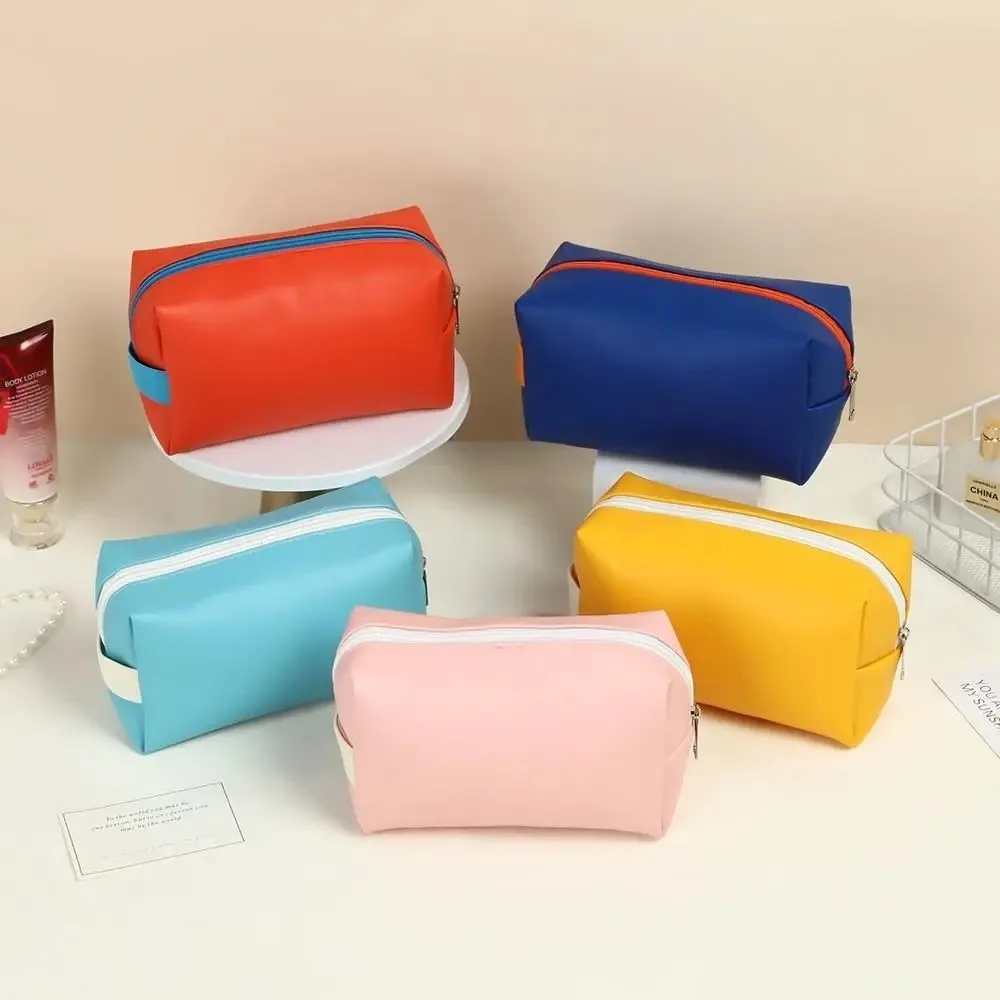 Portable Pu Leather Makeup Bag Ins Style Waterproof Cosmetic Pouch Lightweight Multifunctional Toiletry Storage Bag Organizer
Portable Pu Leather Makeup Bag Ins Style Waterproof Cosmetic Pouch Lightweight Multifunctional Toiletry Storage Bag Organizer