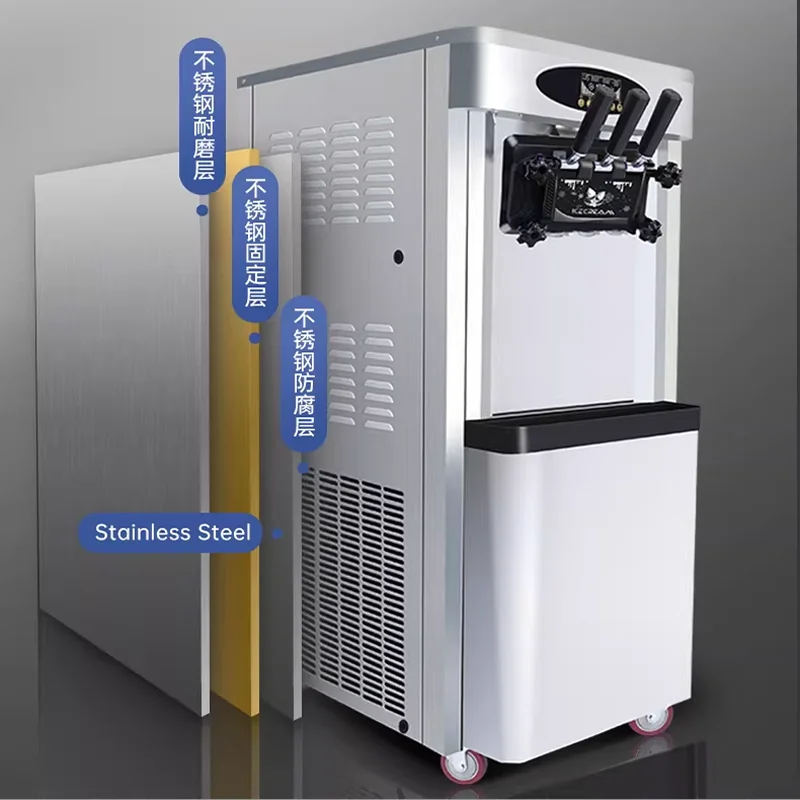 Hot Sale Soft Serve Ice Cream Cart Machine for Sale/frozen Yogurt Machine /machines for Making Ice Cream
Hot Sale Soft Serve Ice Cream Cart Machine for Sale/frozen Yogurt Machine /machines for Making Ice Cream
