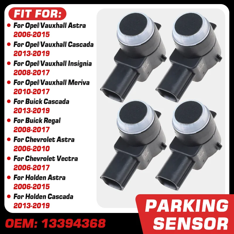 Car PDC Parking Sensor For Opel/Vauxhall Astra Cascada Insignia Meriva Buick Regal Chevrolet Vectra 13394368 13326235 13368131
Car PDC Parking Sensor For Opel/Vauxhall Astra Cascada Insignia Meriva Buick Regal Chevrolet Vectra 13394368 13326235 13368131