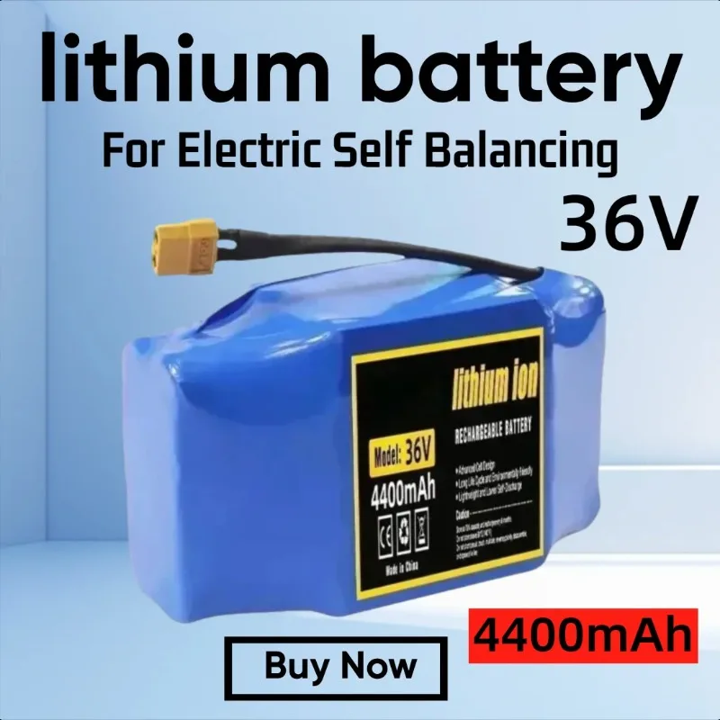 New 36V 4400mAh Lithium Ion Battery Pack For Electric Self Balancing Scooter HoverBoard Unicycle 10S2P 36V Battery CHETERDOLI
New 36V 4400mAh Lithium Ion Battery Pack For Electric Self Balancing Scooter HoverBoard Unicycle 10S2P 36V Battery CHETERDOLI