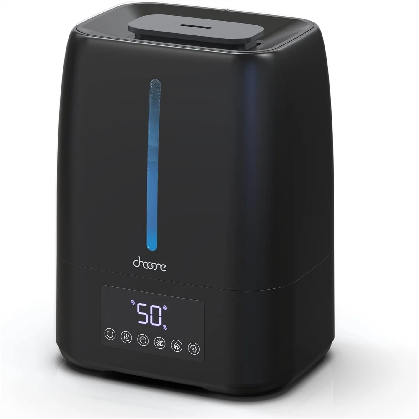 Top Fill Ultrasonic Humidifier 6L, Cool and Warm Mist for Bedroom, Auto Mode, Quiet, Black
Top Fill Ultrasonic Humidifier 6L, Cool and Warm Mist for Bedroom, Auto Mode, Quiet, Black