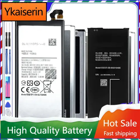 Batteria per Samsung Galaxy S3 S4 mini S5 S6 S7 Edge S8 S9 S10 S10E S20 Plus SM G900 G900I G900F G900H G930F G950 EB-BG900BBE