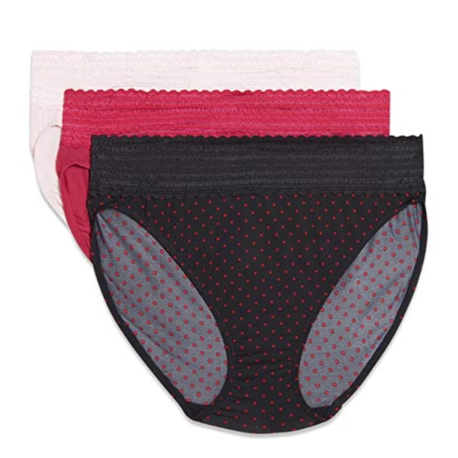 Women's Blissful Benefits No Muffin Top Micro Hi-cut Panties With Lace Multipack
Women's Blissful Benefits No Muffin Top Micro Hi-cut Panties With Lace Multipack