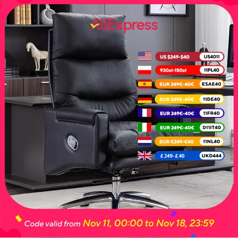 Черное удобное офисное кресло в скандинавском стиле с высокой поддержкой, современное компьютерное кресло, игровые стулья, дизайнерская поворотная мебель Silla De Oficina
Черное удобное офисное кресло в скандинавском стиле с высокой поддержкой, современное компьютерное кресло, игровые стулья, дизайнерская поворотная мебель Silla De Oficina