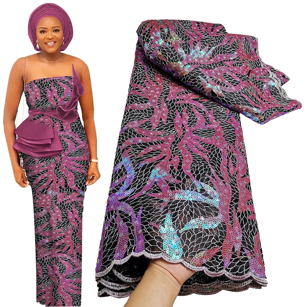 Bestway Fashion African Lace Fabric 2023 High Quality Nigerian Party Dresses Luxury Sequin Embroidery French Tulle Lace Material
Bestway Fashion African Lace Fabric 2023 High Quality Nigerian Party Dresses Luxury Sequin Embroidery French Tulle Lace Material