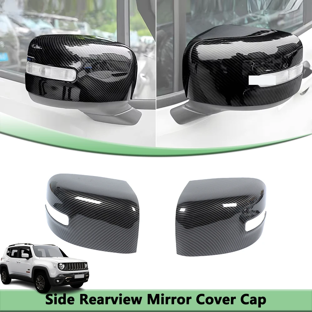 Side Rearview Mirror Cover Cap For Jeep Renegade 2016-2026 Carbon Fiber Style With Turn Signal Cutout Exterior Trim Accessories
Side Rearview Mirror Cover Cap For Jeep Renegade 2016-2026 Carbon Fiber Style With Turn Signal Cutout Exterior Trim Accessories