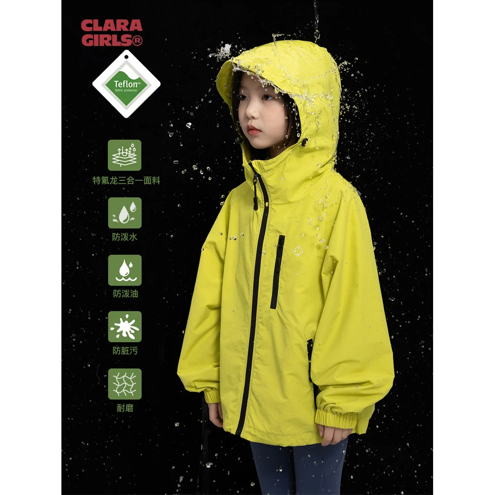 Girls' Three Defense Rush Suit 2024 Autumn New Mid size Children's Outdoor Mountaineering Suit Sports jacket
Girls' Three Defense Rush Suit 2024 Autumn New Mid size Children's Outdoor Mountaineering Suit Sports jacket