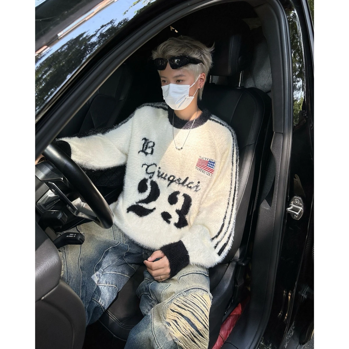 Trendy American Letter Embroidery Camere round Ne Sweater Loose ex Couple Knitted Streetwear Ins Soft Polyester Long ...
Trendy American Letter Embroidery Camere round Ne Sweater Loose ex Couple Knitted Streetwear Ins Soft Polyester Long ...