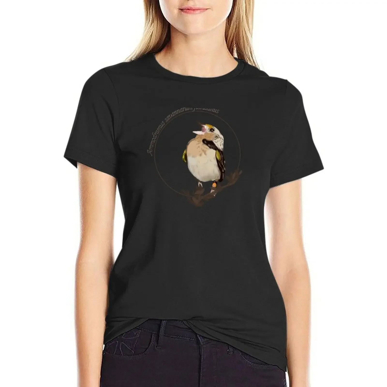 Perched Florida Grasshopper Sparrow T-Shirt quick-drying Blouse funny korean Women's clothes
Perched Florida Grasshopper Sparrow T-Shirt quick-drying Blouse funny korean Women's clothes