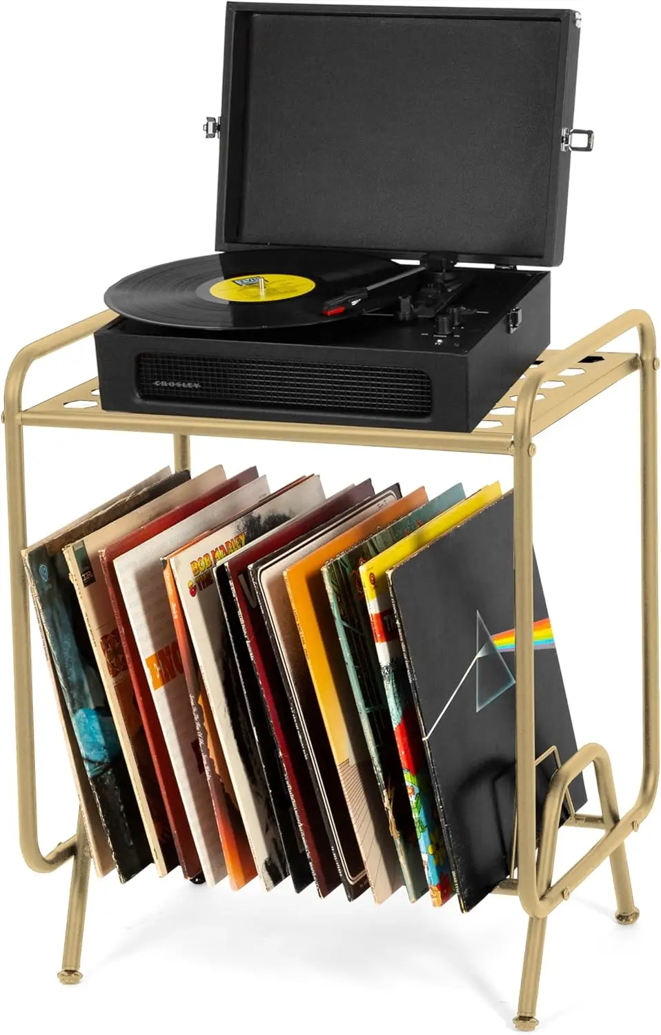 2-уровневая металлическая подставка для проигрывателя пластинок золотого цвета с виниловым держателем на 16 слотов — полка для проигрывателя сотового дизайна
2-уровневая металлическая подставка для проигрывателя пластинок золотого цвета с виниловым держателем на 16 слотов — полка для проигрывателя сотового дизайна