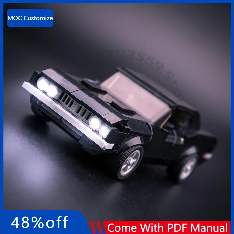 343 детали: Скоростной гиперкар Cuda MOC, модульный конструктор, простой и популярный креативный дизайн, DIY, подарок для мальчиков на праздники
343 детали: Скоростной гиперкар Cuda MOC, модульный конструктор, простой и популярный креативный дизайн, DIY, подарок для мальчиков на праздники