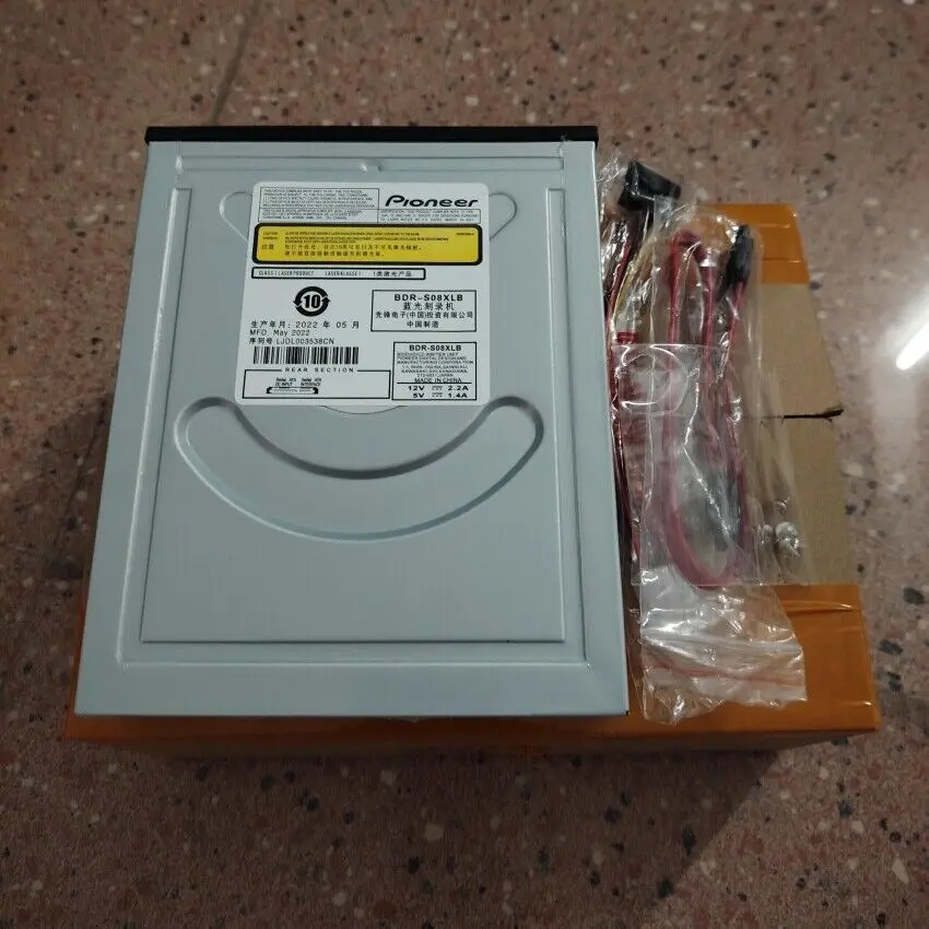 For Pioneer BDR-S0815X, BD burner, optical drive BDR-208DBK supports 3D and 128G
For Pioneer BDR-S0815X, BD burner, optical drive BDR-208DBK supports 3D and 128G