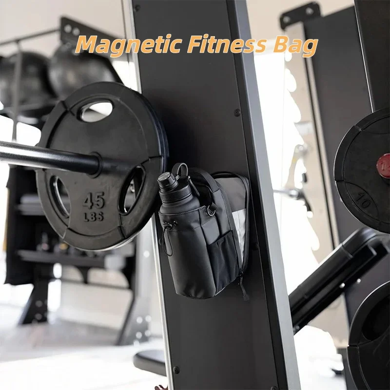Strong Magnetic Gym Bag Large Capacity Water Bottle Carrier Portable Gym Magnetic Pouch Outdoor Sports Accessories Organizer
Strong Magnetic Gym Bag Large Capacity Water Bottle Carrier Portable Gym Magnetic Pouch Outdoor Sports Accessories Organizer